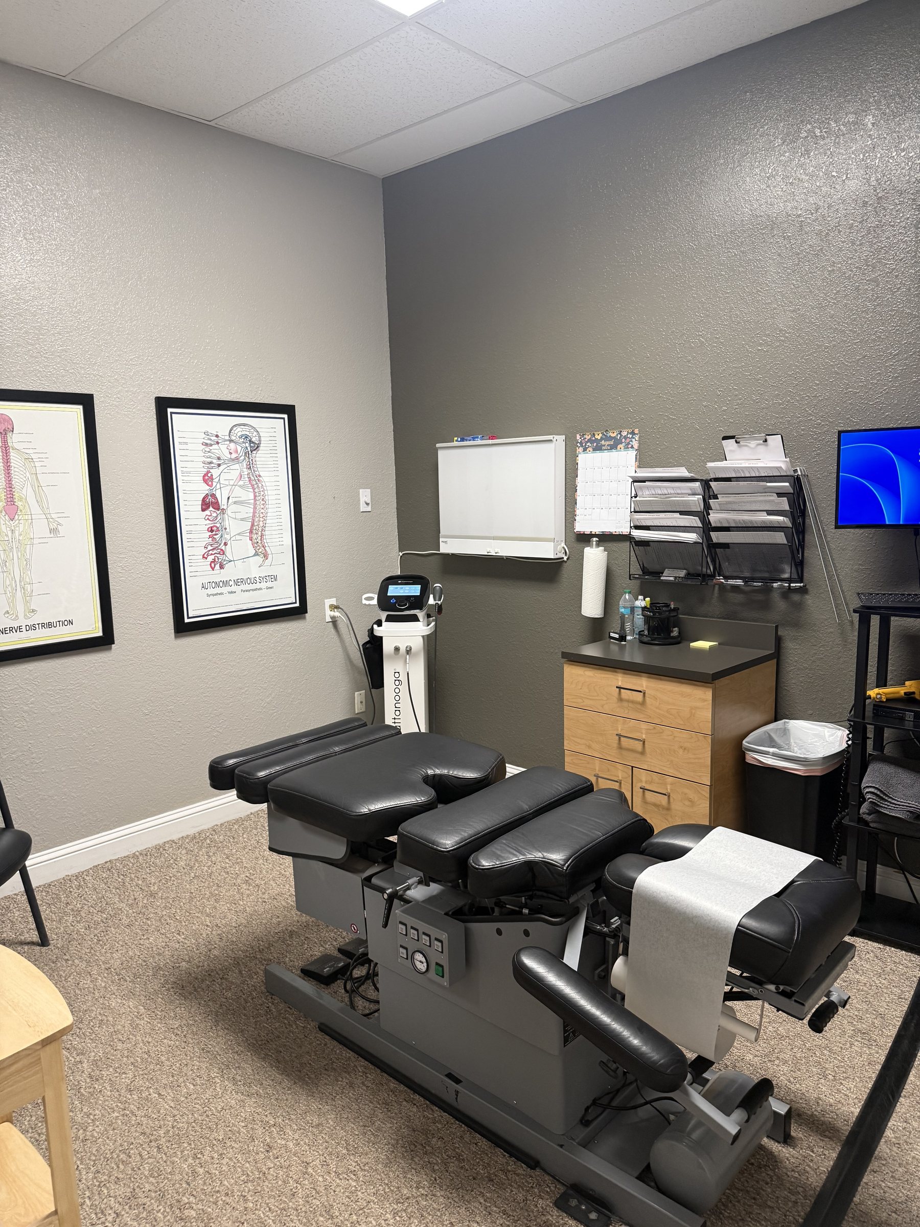 Radial pulse wave therapy equipment at Back Pain Relief Chiropractic